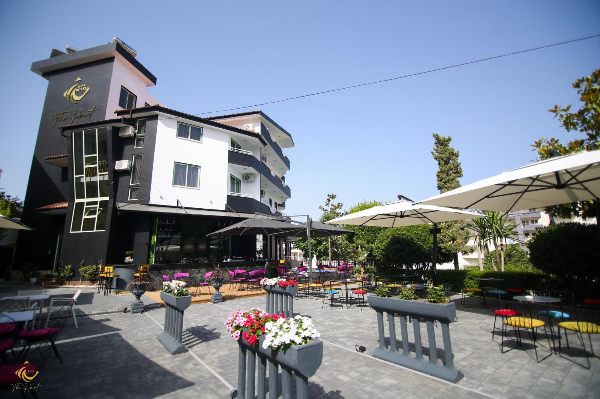 The Hart Hotel Vlorë Eksteriør billede
