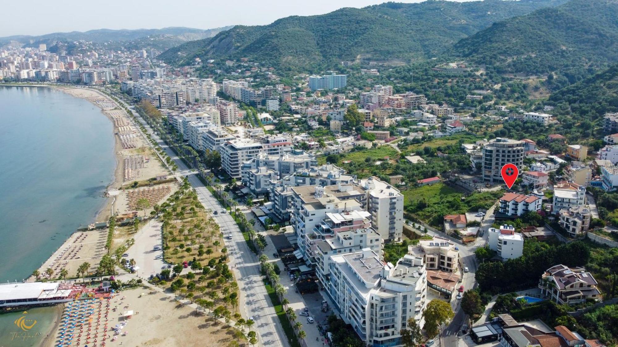 The Hart Hotel Vlorë Eksteriør billede